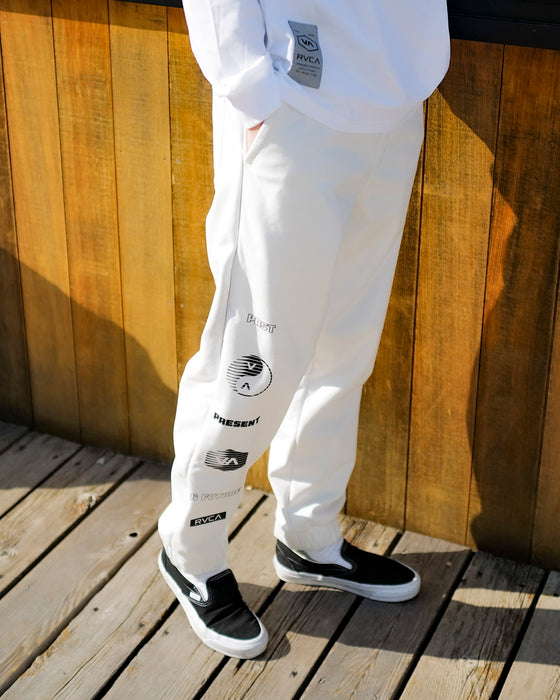 OUTLET】RVCA メンズ ELEMENT STREAK PT セットアップボトムス OWH