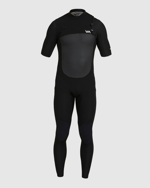 OUTLET】RVCA メンズ 2/2 BALANCE CHEST ZIP SS FULL シーガル 【2025