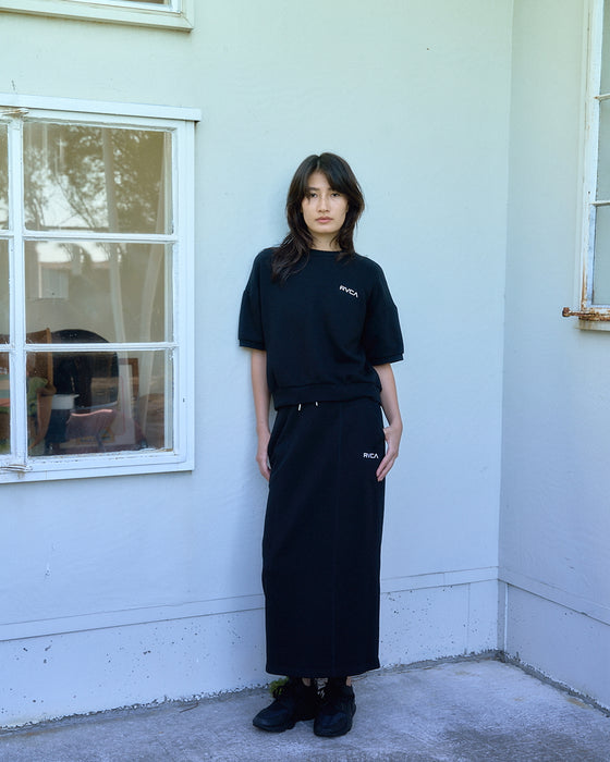 OUTLET】RVCA レディース BALANCE BOX LONG SKIRT スカート 【2025年春