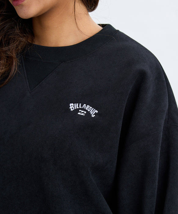OUTLET】BILLABONG レディース BIG LOOSE CREW トレーナー 【BIG LOOSE
