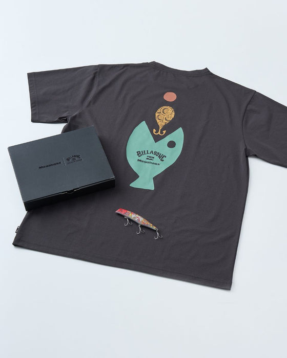 BILLABONG メンズ MEGABASS SURF FLEX サーフTシャツ 【OVER FIT