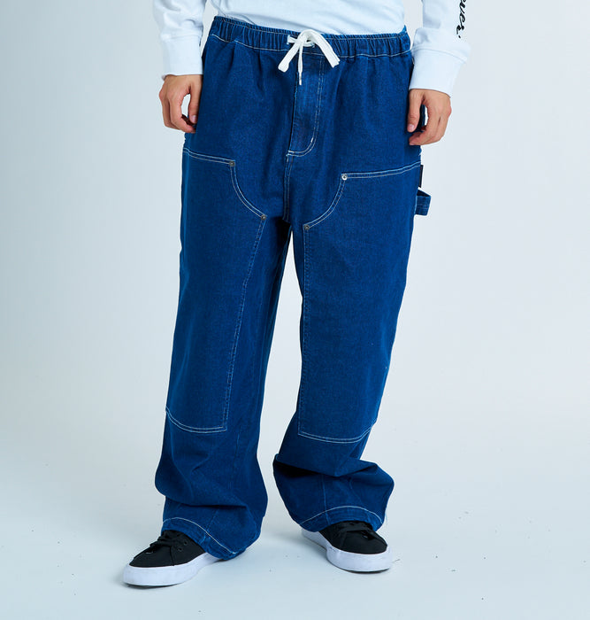 OUTLET】DC Shoes 24 SUPERWIDE BAGGY DOUBLE KNEE PANT