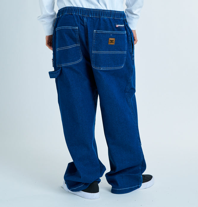 OUTLET】DC Shoes 24 SUPERWIDE BAGGY DOUBLE KNEE PANT