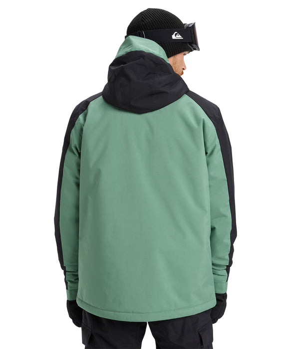 QUIKSILVER メンズ/ユニセックス MISSION BLOCK JK スノージャケット