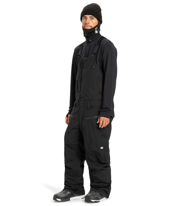 QUIKSILVER メンズ PARAMO STRETCH 20K BIB スノーパンツ ビブパンツ