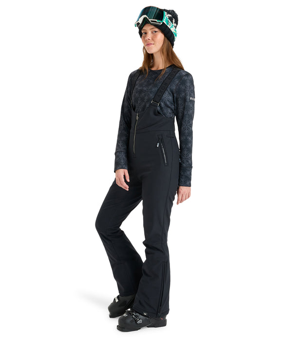 ROXY ウィメンズ SUMMIT BIB PT ビブパンツ つなぎ ワンピース スノー