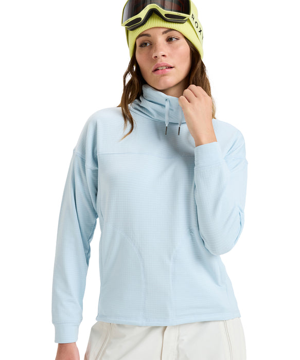 ROXY ウィメンズ VERTERE スノー ベースレイヤー ハーフジップトップス