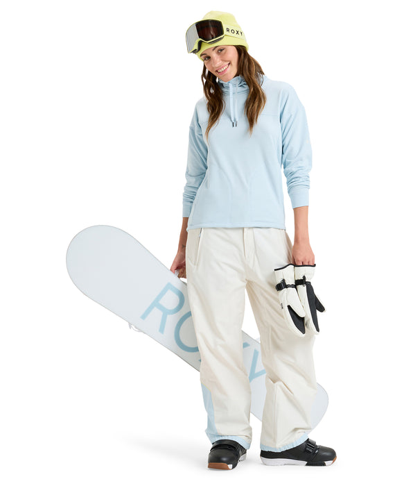 ROXY ウィメンズ VERTERE スノー ベースレイヤー ハーフジップトップス