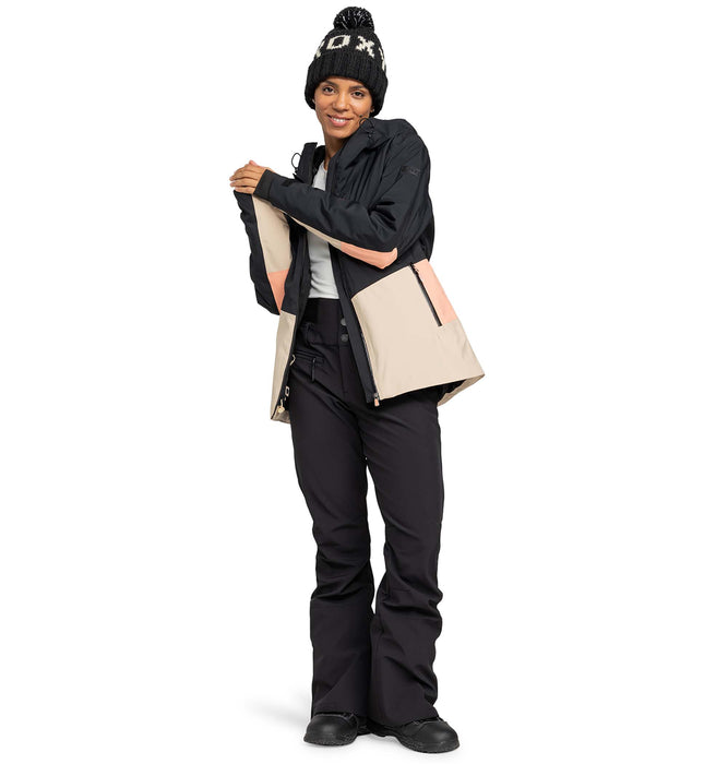 OUTLET】【SKINNY FIT】15K Roxy RISING HIGH PT スノーパンツ