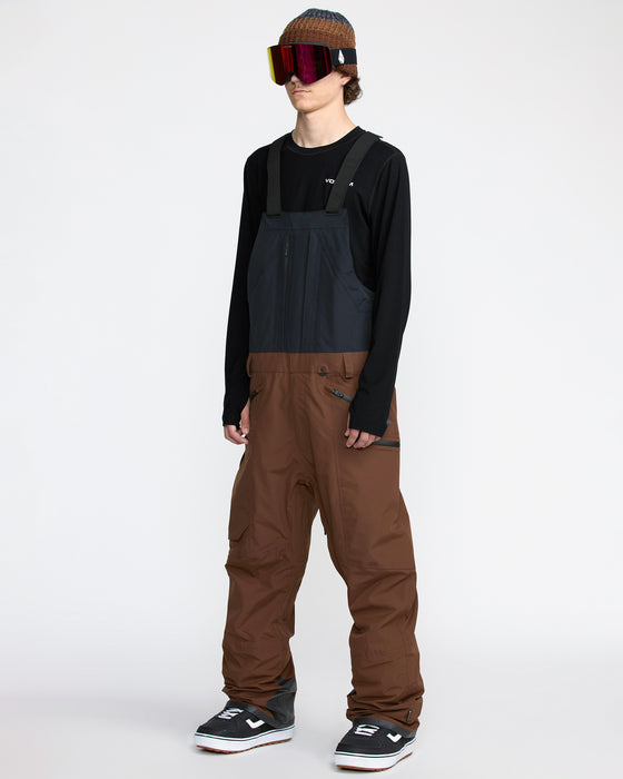 SALE】VOLCOM メンズ RAIN GORE-TEX BIB OVERALL スノーパンツ