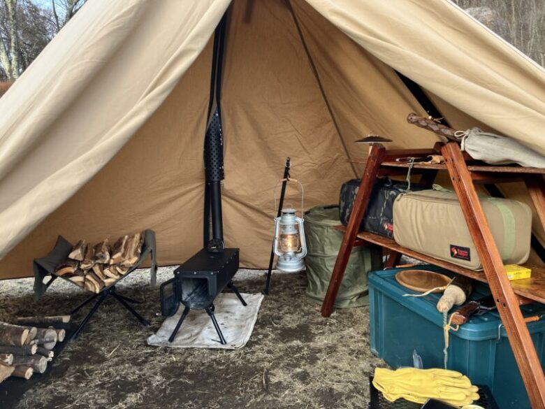パンダTC＋は最強のソロテント！冬の薪ストーブにも相性抜群 | bobucamp