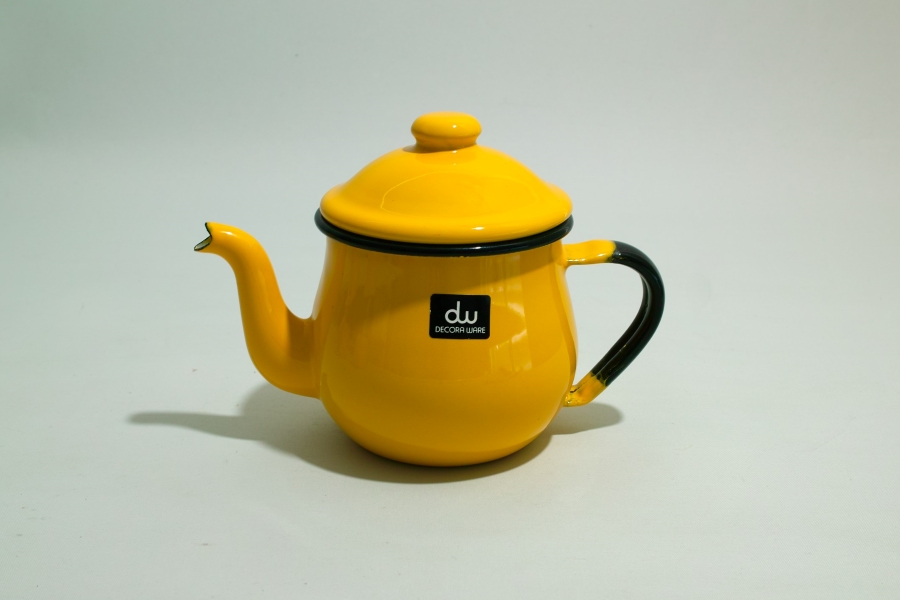 No.5916「ホーローポット」SOLD/5917「ホーローマグ」：デコラウェア