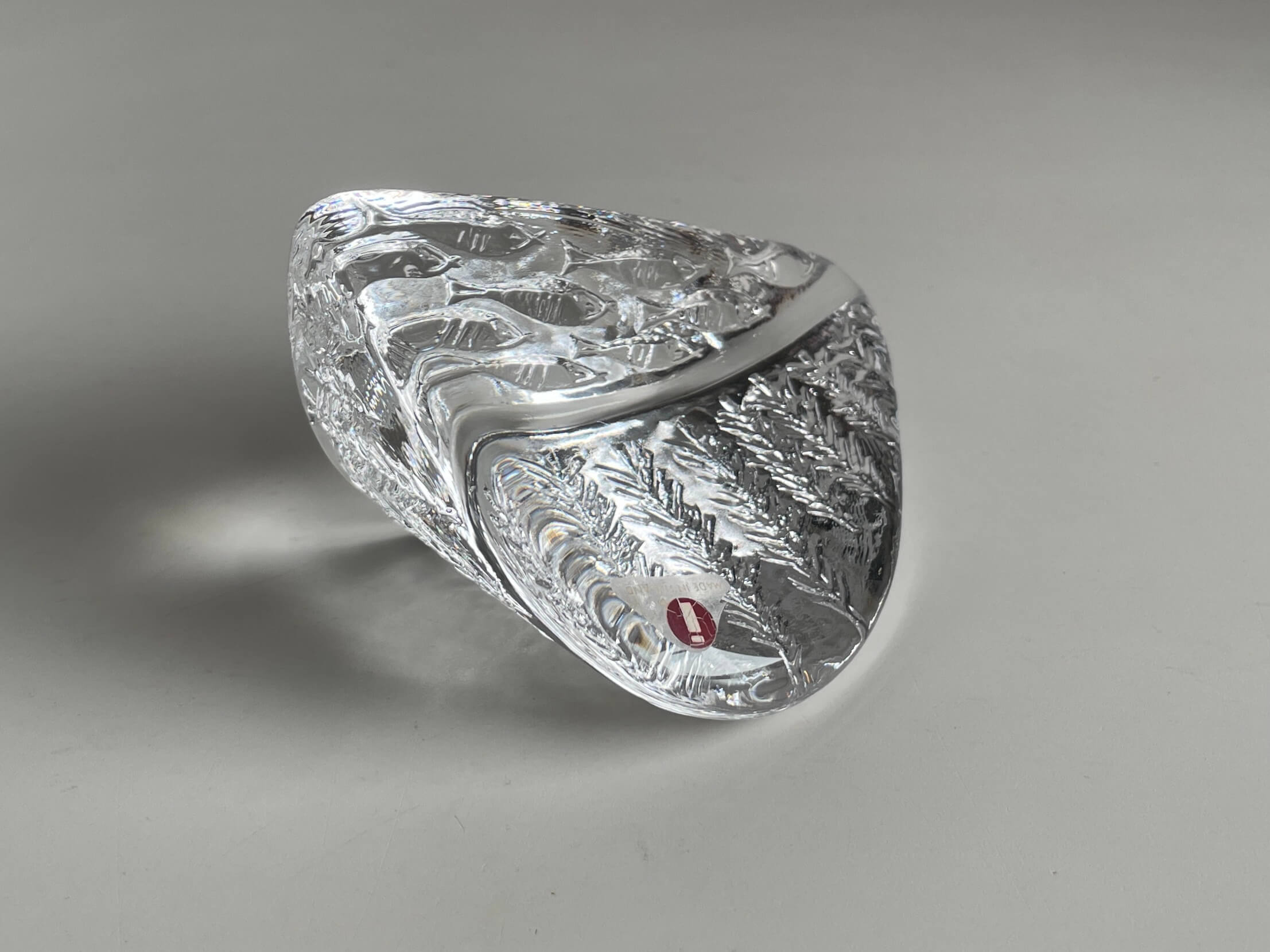 No.9835「iittala〈AHTI〉オブジェ/ペーパーウェイト：Valto Kokko