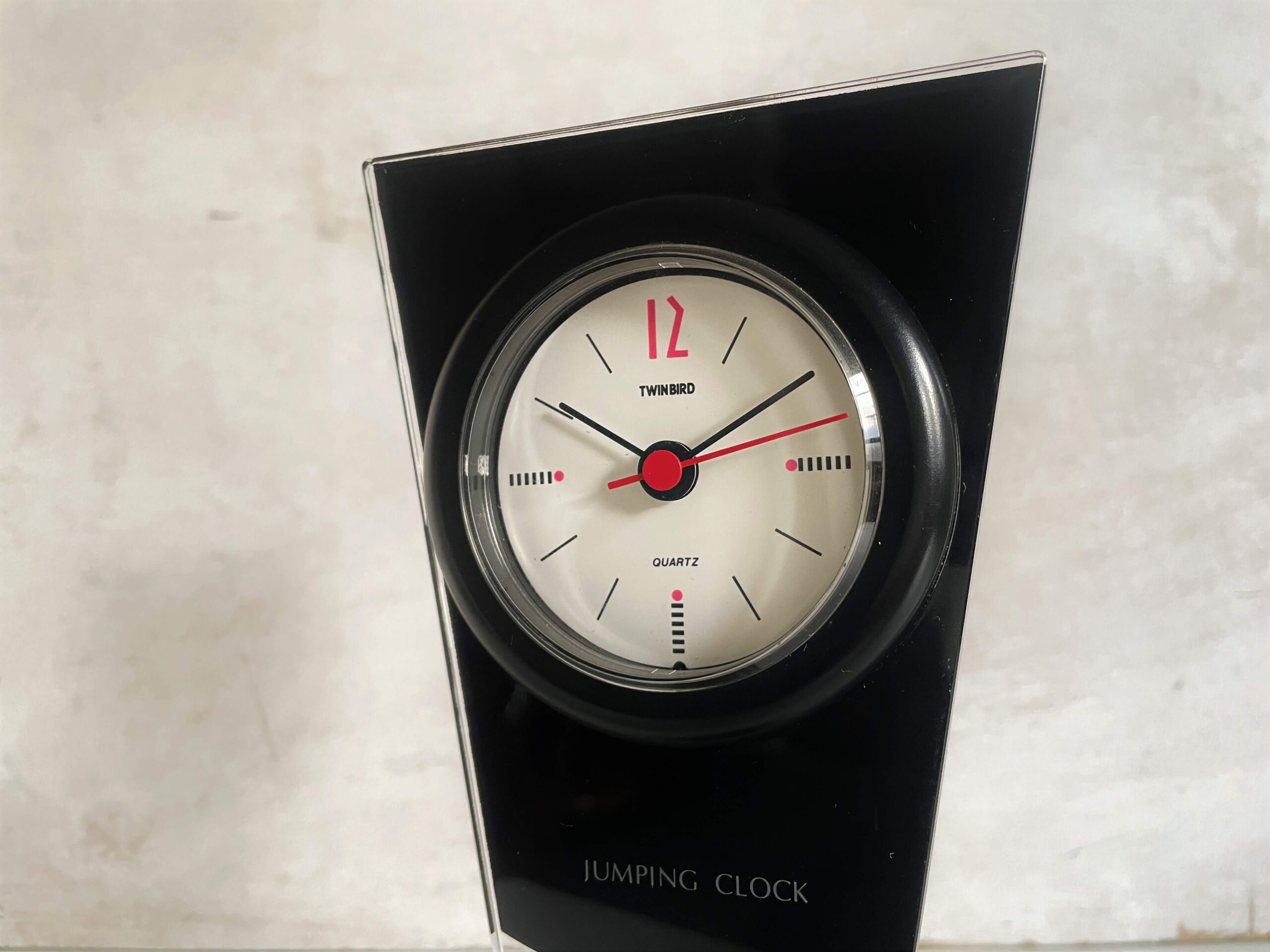 No.9429「TWIN BIRD〈JUMPING CLOCK〉置き時計：ポストモダン 」SOLD