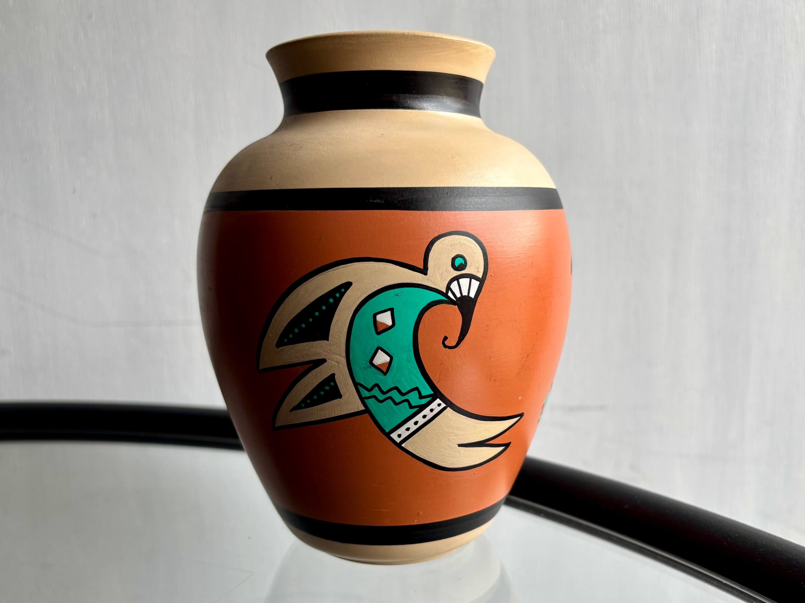 No.11460「世界の民芸 陶器のベース：Kopa pottery / アメリカ