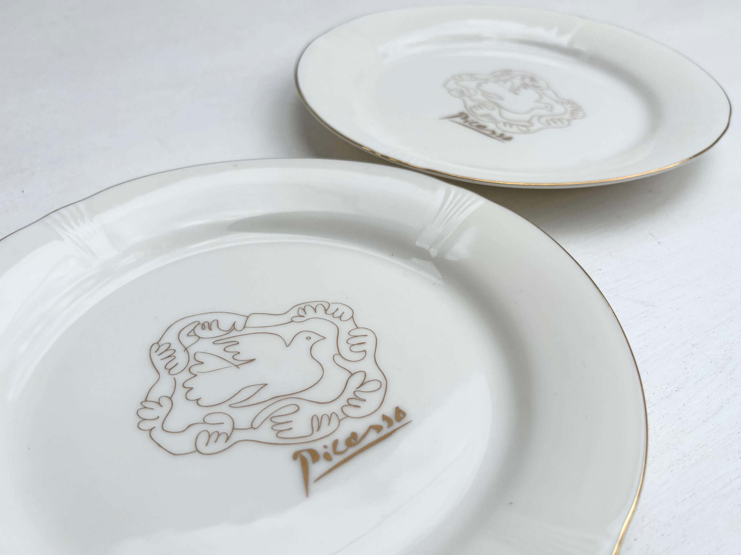 No.11632「ピカソ絵柄プレート」直径20cm（在庫2枚） | ボルトナット