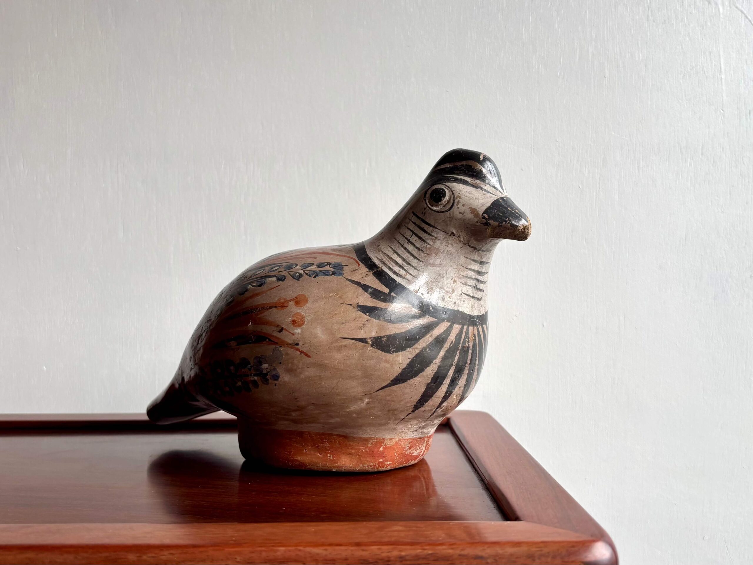 No.11751「メキシコの民芸：トナラ焼き / とり」幅21.5cm | ボルト