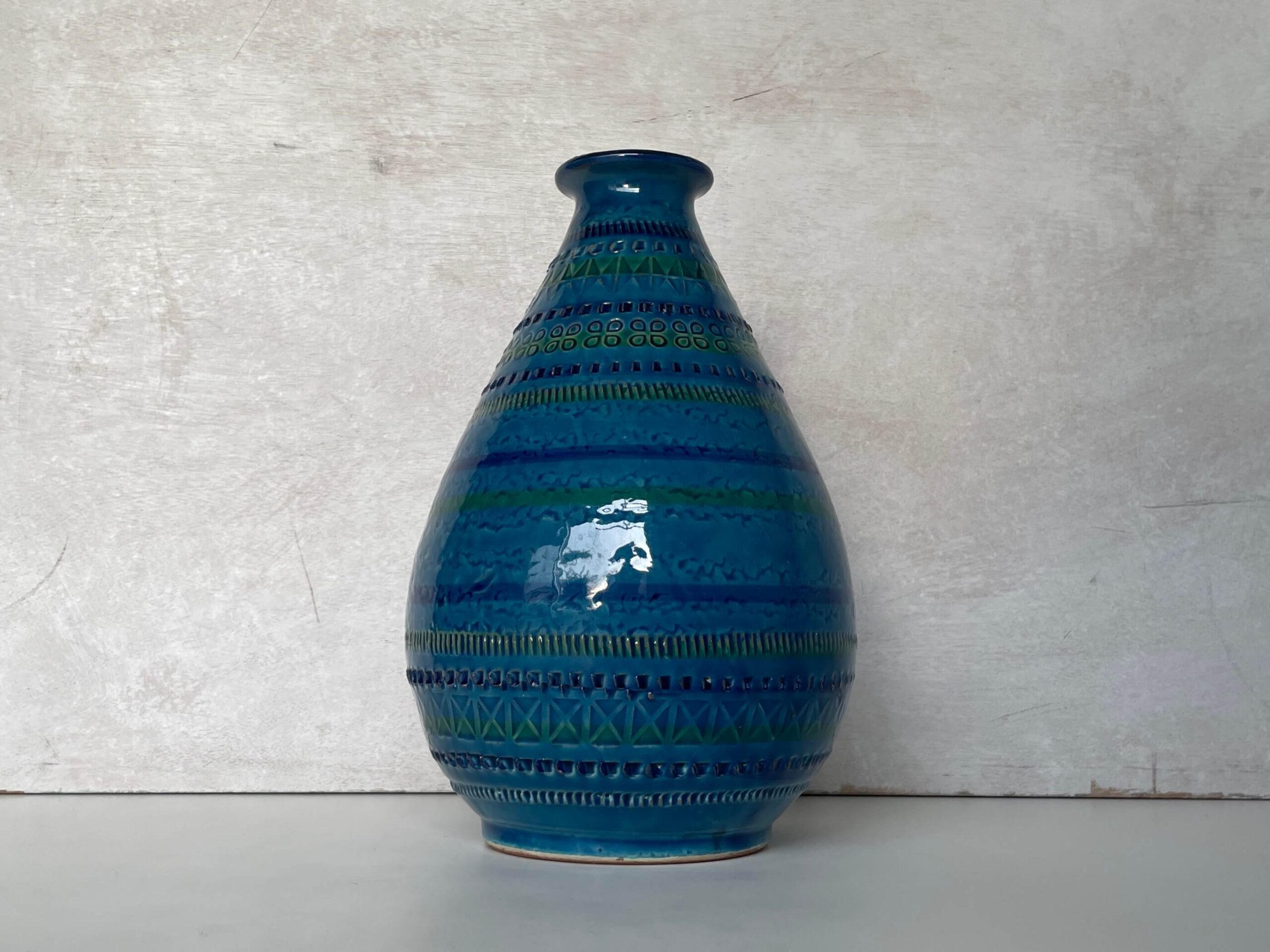 フラビア FLAVIA リミニブルー 傘立て イタリア製 アンティーク