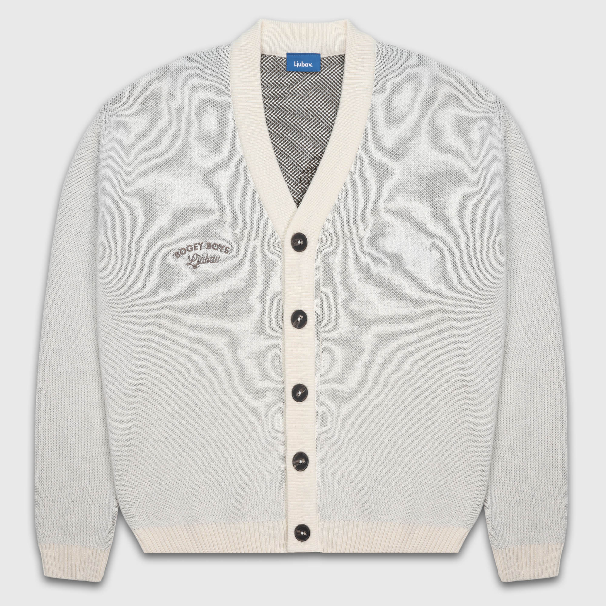 Ljubav x Bogey Boys Cardigan - Cream