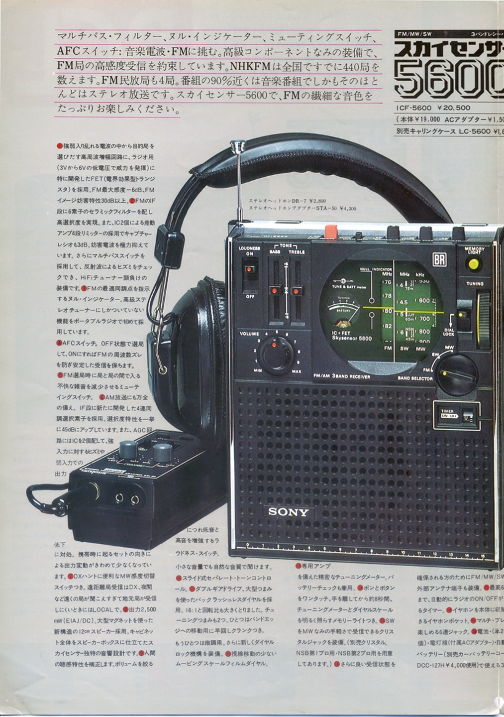 スカイセンサー 1975年12月 | ソニー坊やと呼ばれた男