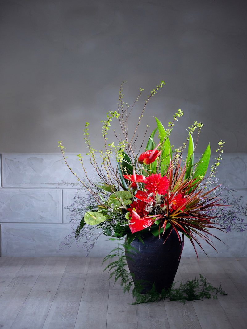 壺活け｜浜松の花屋 通販【ブーケナチュール】