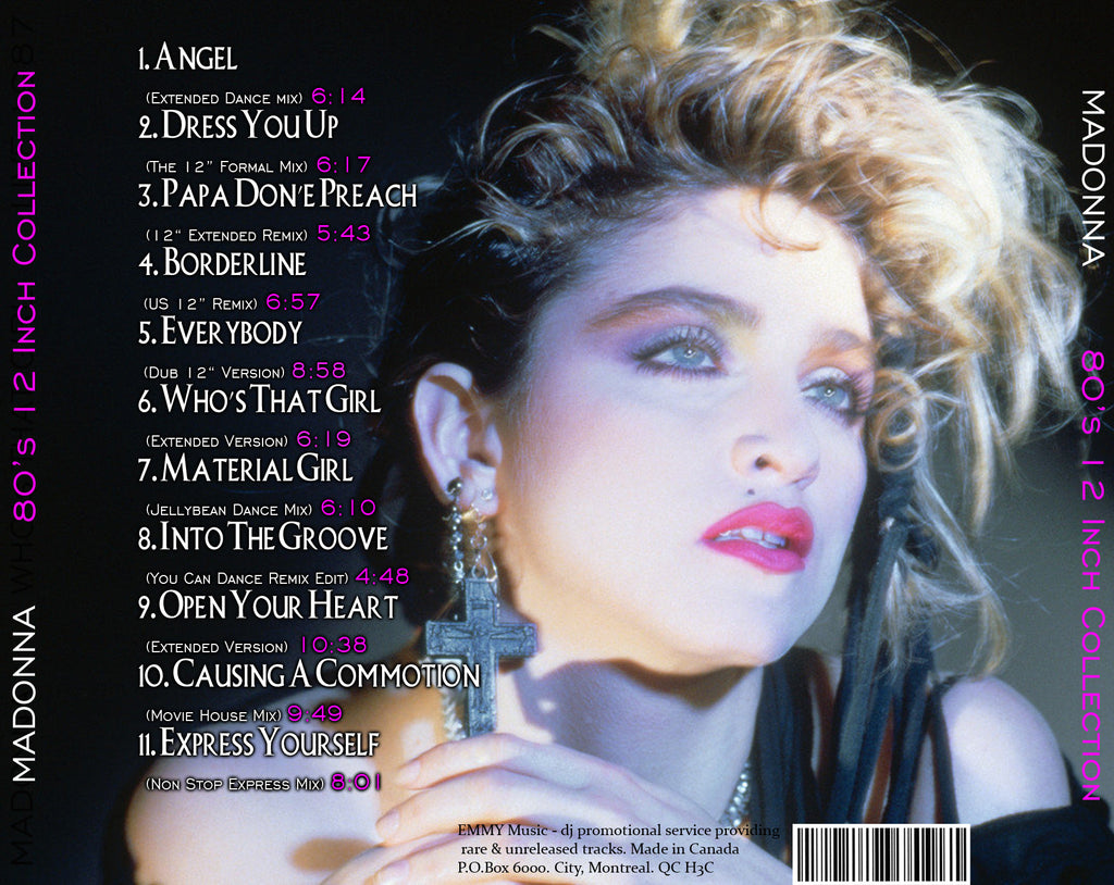 MADONNA 80's The 12