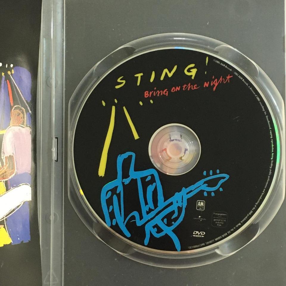 DVD STING Bring On The Night - Antiguidades CASA DO VELHO