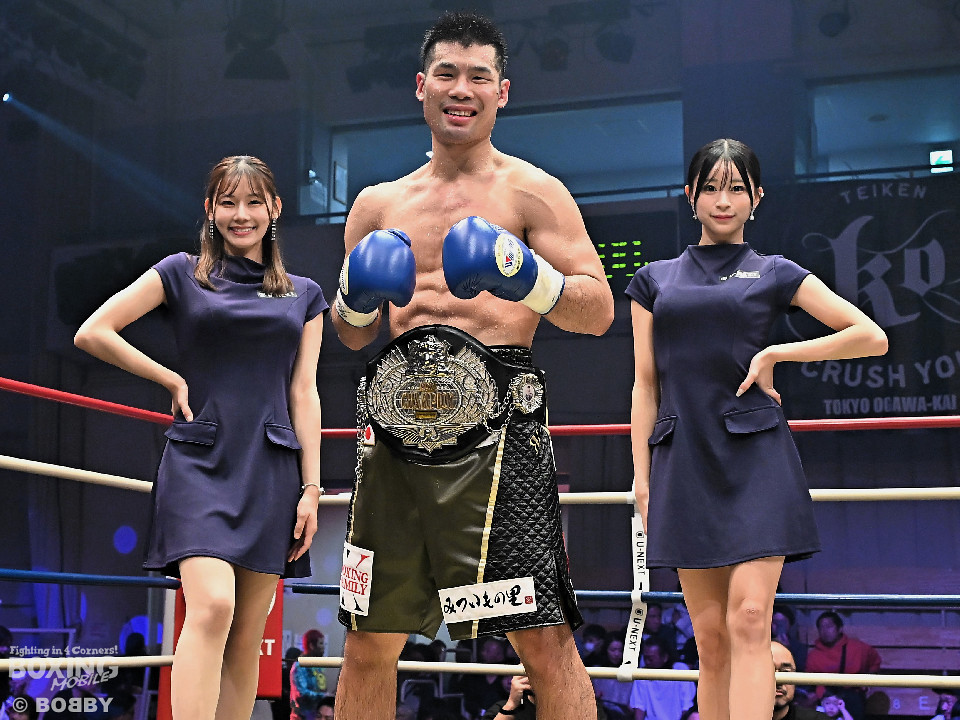 神風藍、初防衛戦でOPBF王者・緑川擁するK's左右田と激突! | ボクモバ