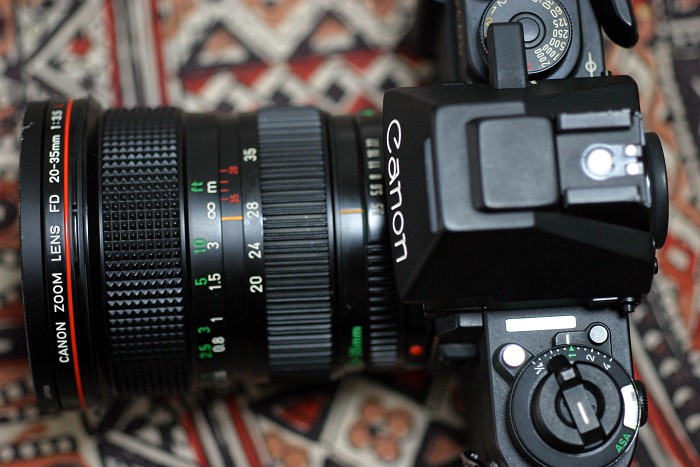 機材に惚れてしまうNewF-1、FD20-35mmF3.5Lの組み合わせ | マウント