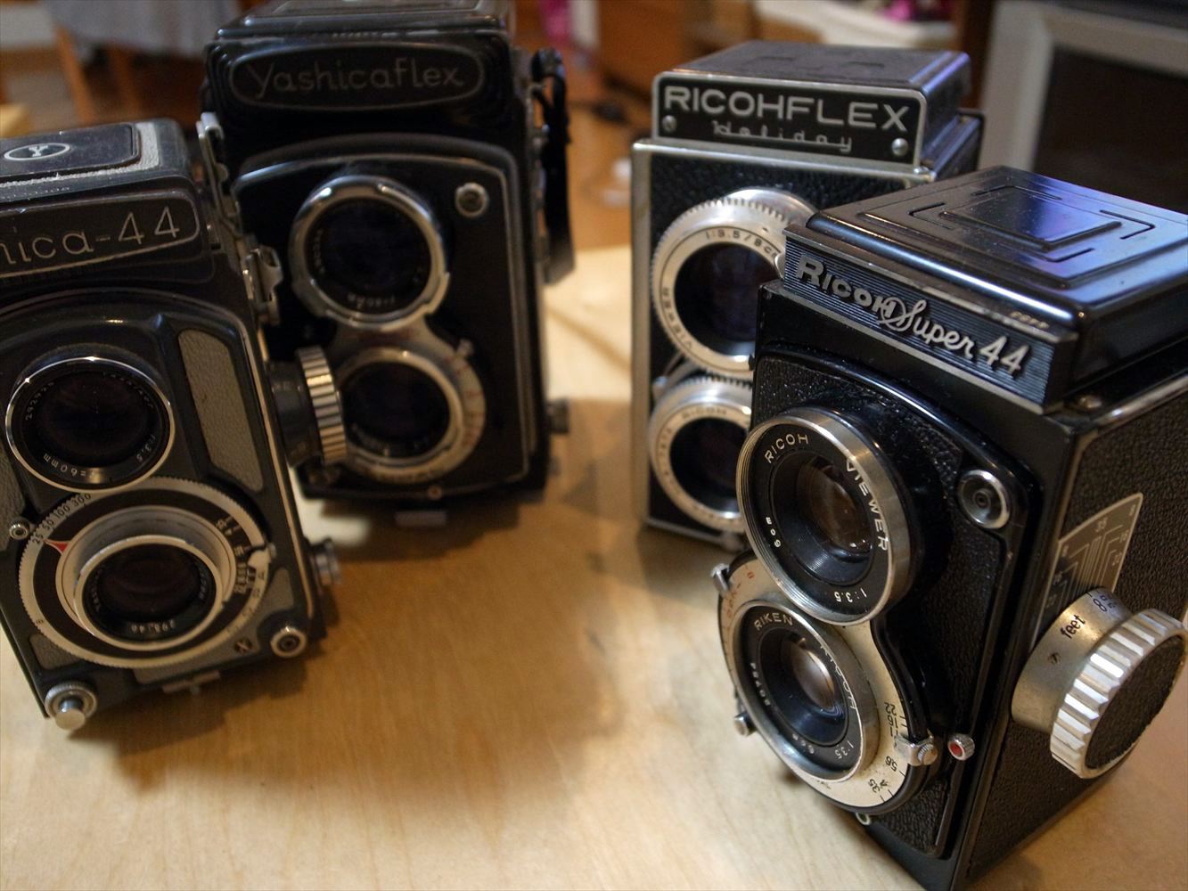 小さくても二眼レフ・・・リコースーパー44のレストア - 銀塩カメラの