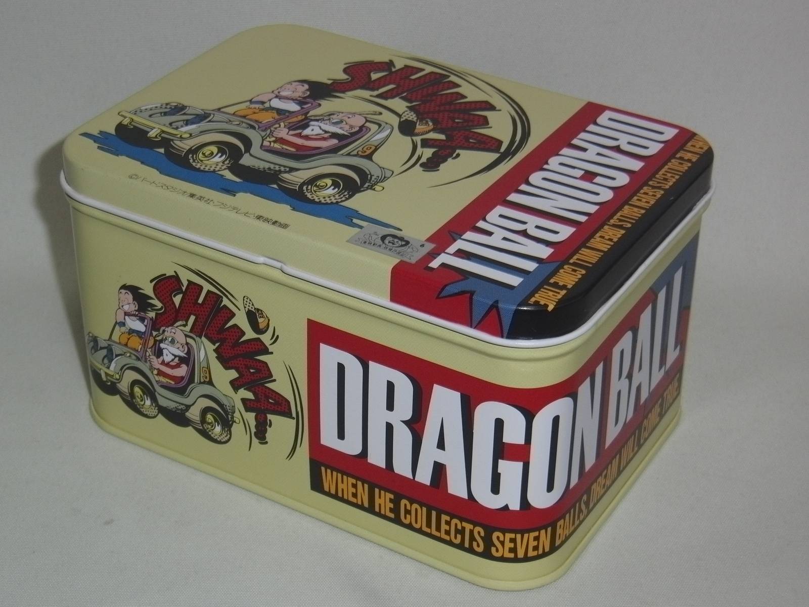 今日のDBグッズ その628】ドラゴンボール 缶ケース | 戦え