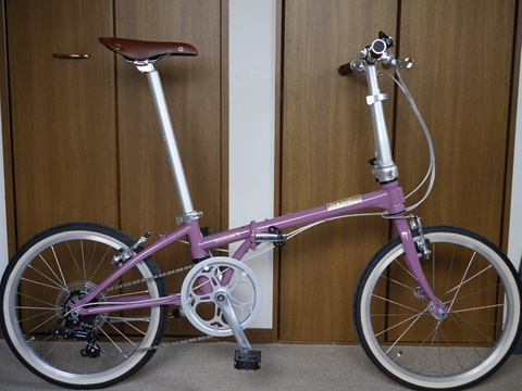 ゆるキャン△でなでしこが乗ってる自転車買いました、DAHON boardwalk