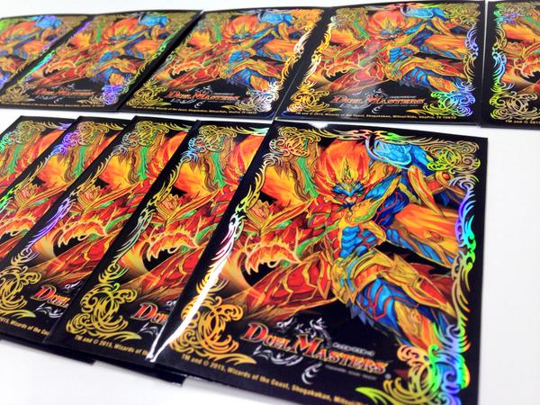 デュエルマスターズ】公式スリーブ「モルトNEXT Ver.」実物サンプルが