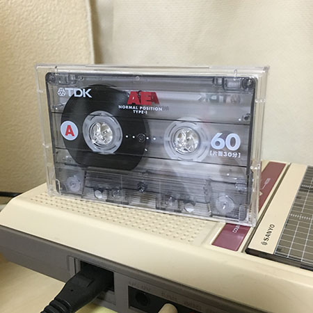 レトロゲームやりたい！：FM-7でカセットテープのゲーム実験