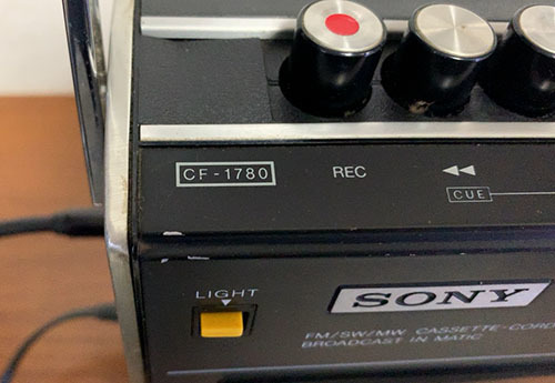 SONY CF-1780 | ものことごはん