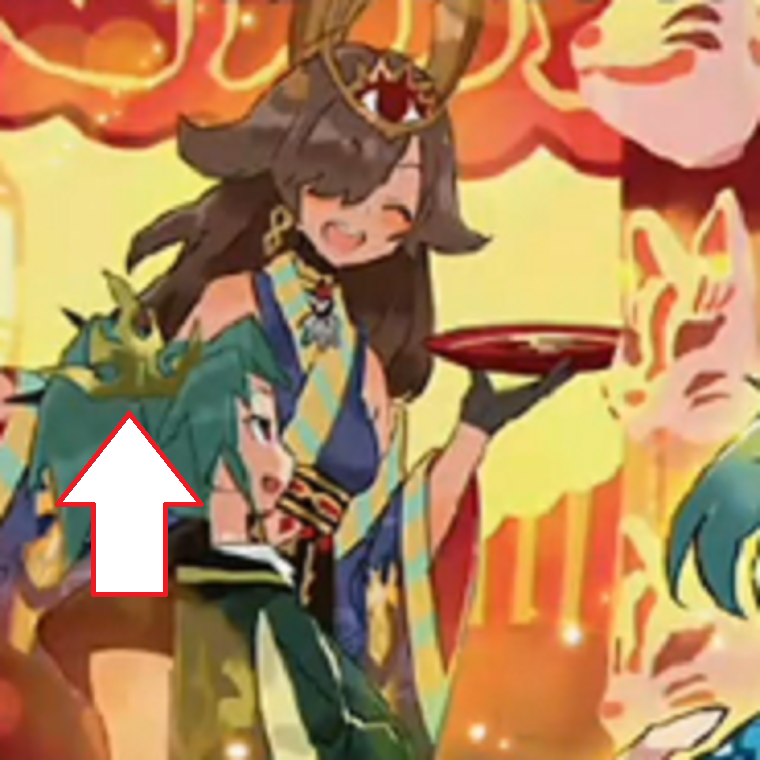 デュエルマスターズ】「五人祭でドラゴン♡サマー」の背景にいる女の子