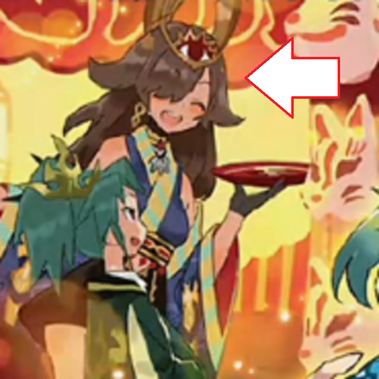 デュエルマスターズ】「五人祭でドラゴン♡サマー」の背景にいる女の子