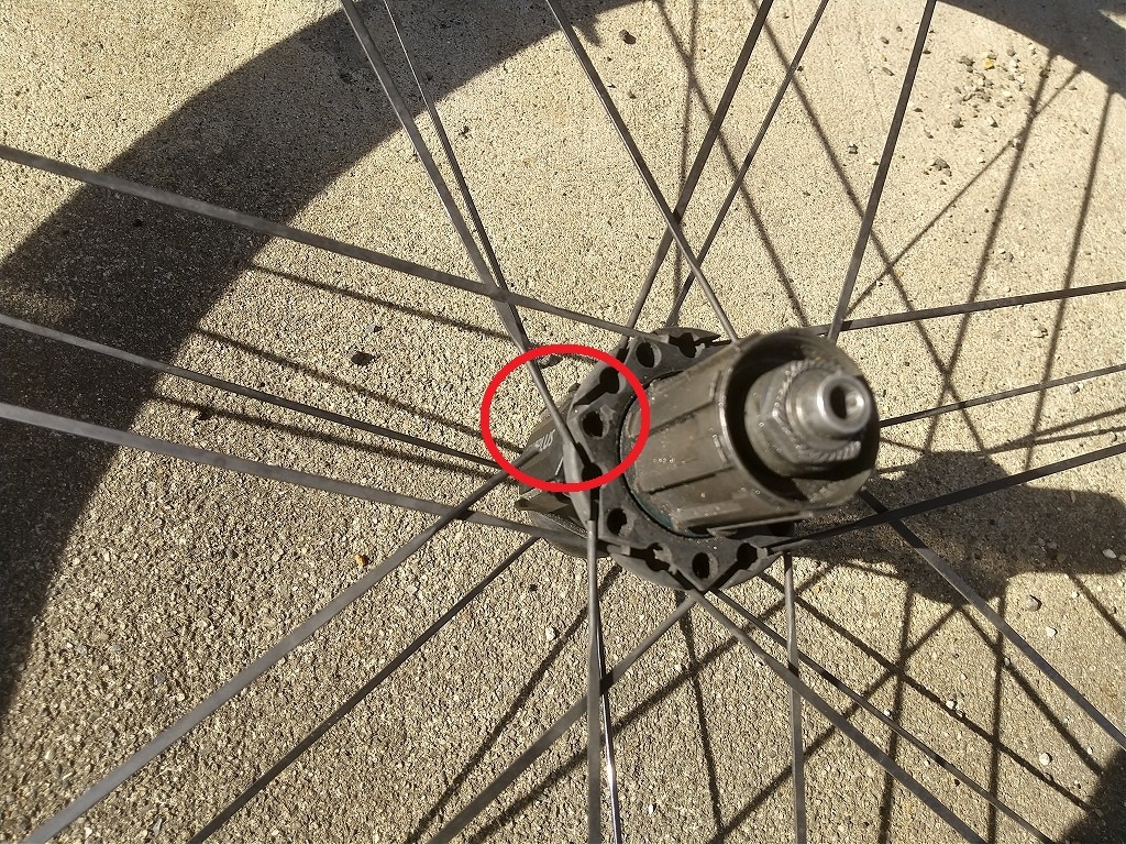 ゾンダのスポーク交換 - くるくる輪生活