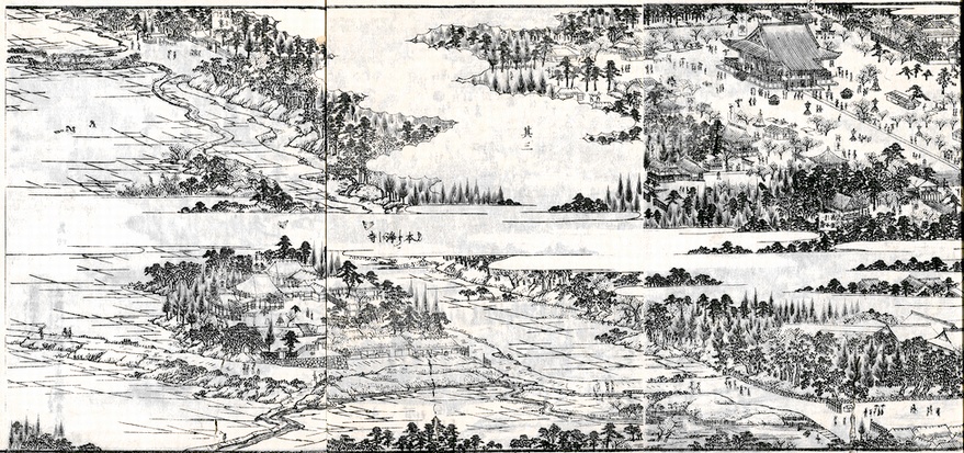 歴史探訪と温泉： 江戸名所図会 （護持院 護国寺 西国三十三所）