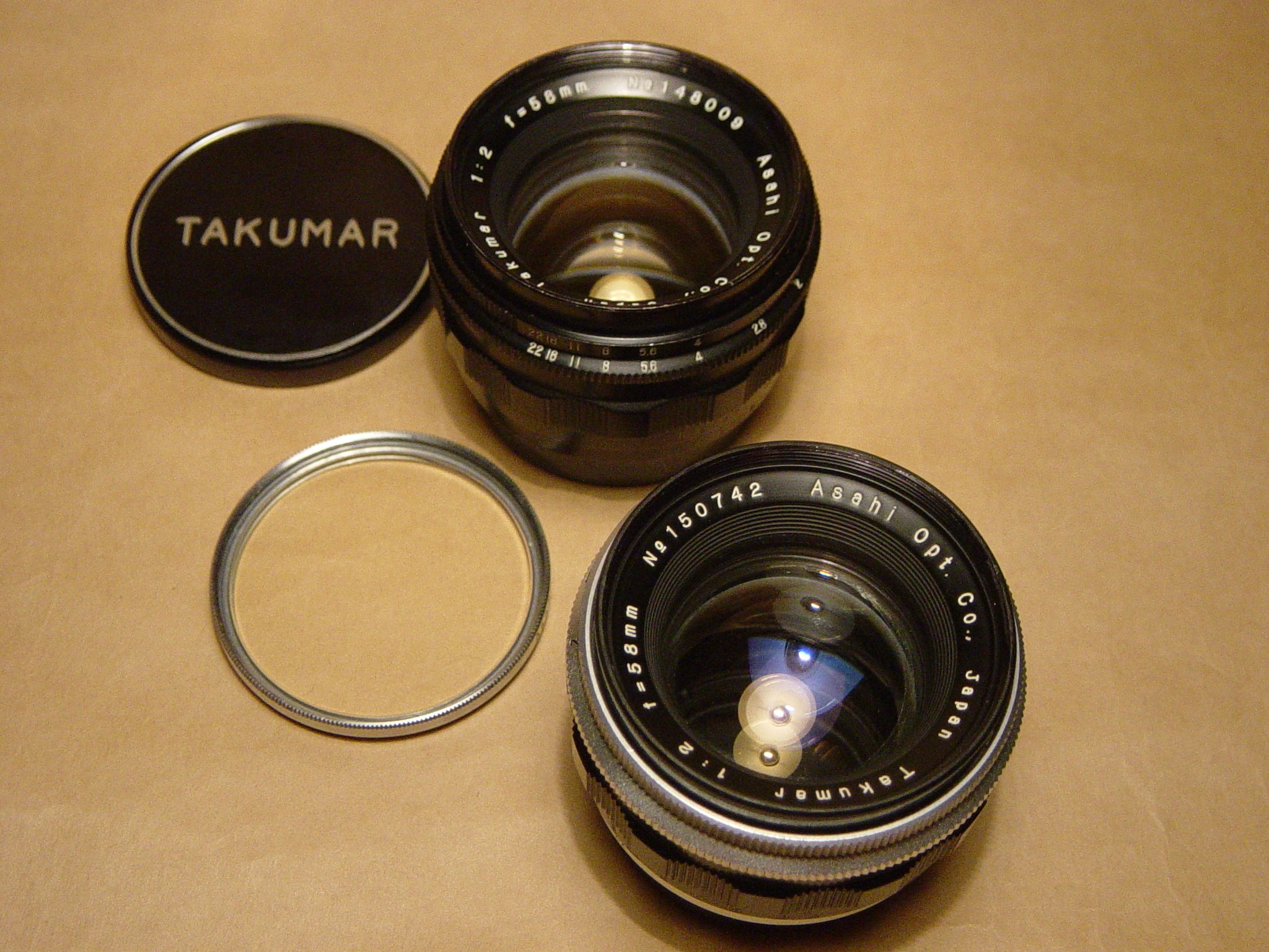 タクマー 58mm f2 - アサヒ ペンタックス Sシリーズ博物館