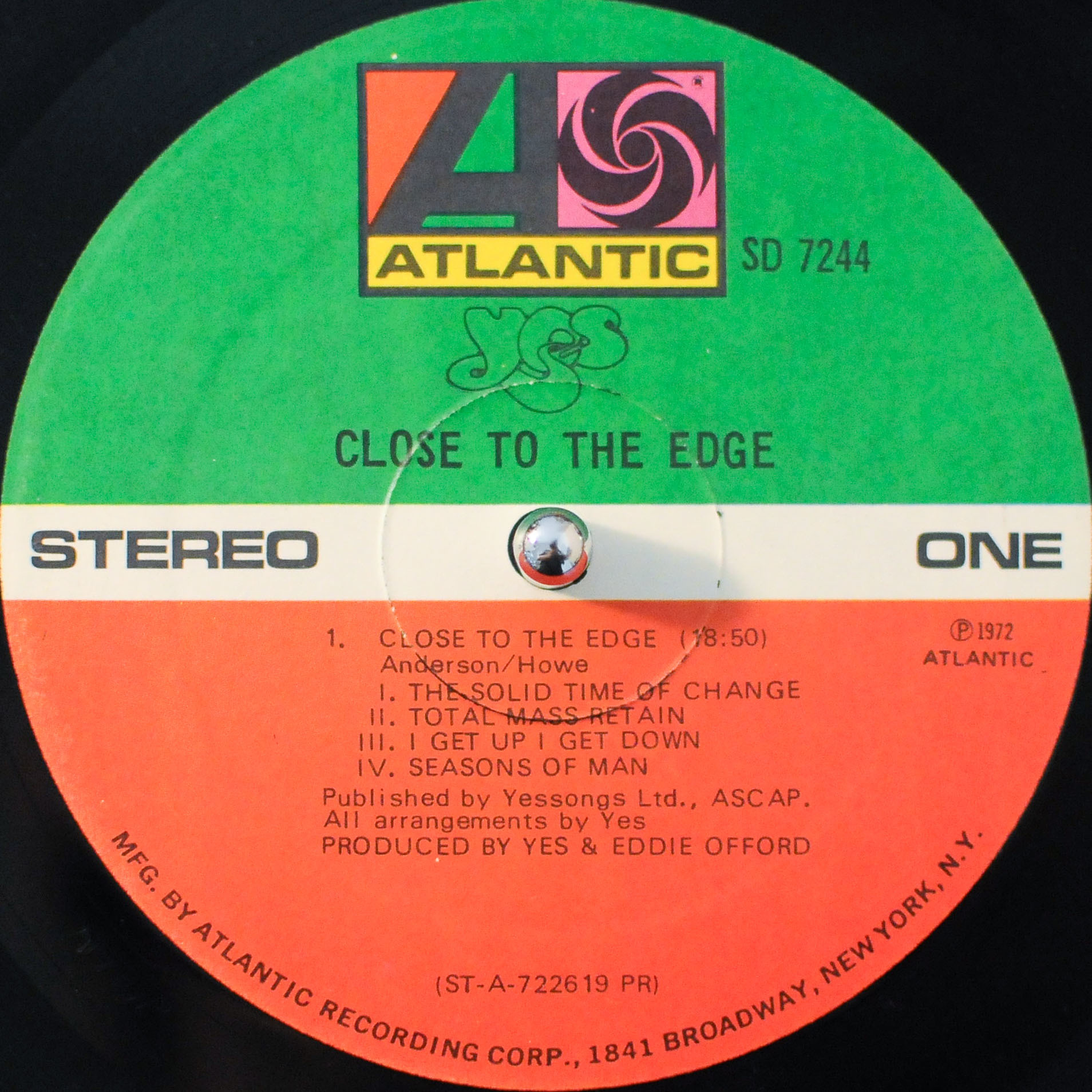 Yes - Close To The Edge - Yes