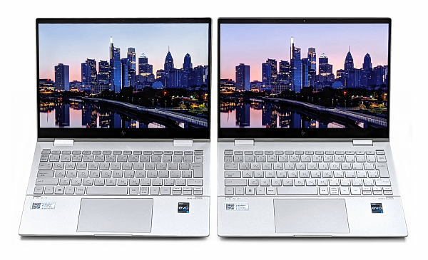 実機で比較】HP ENVY x360 13-bfの「IPS」と「OLED」搭載モデルの違い