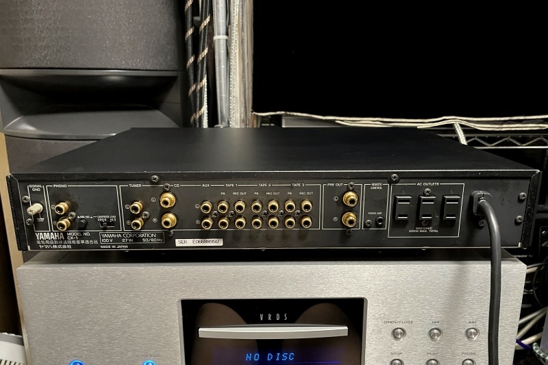 ヤマハビューティの血脈！艶音のプリアンプ YAMAHA CX-1 見参