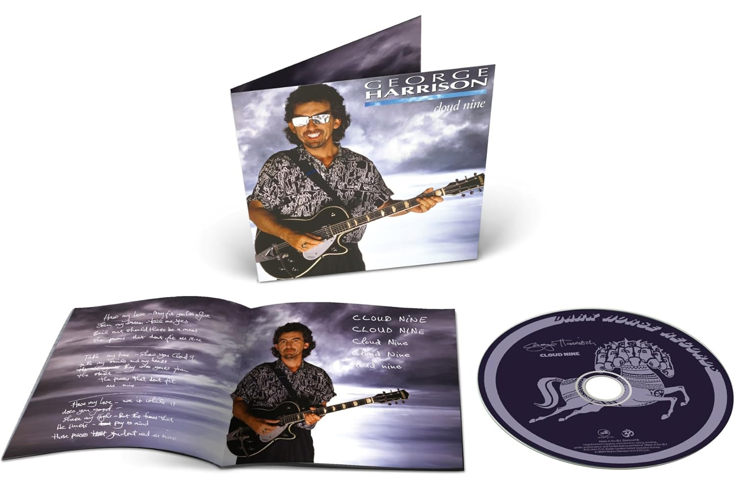 ジョージ・ハリスン直筆サイン入り 英国ジェネシス出版 豪華本＋CD 他