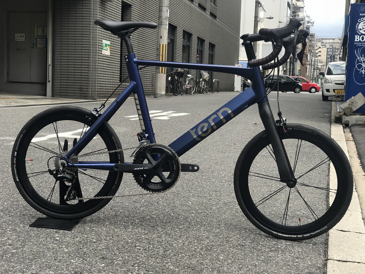 TERNのミニベロSURGEを地味派手にしてみました 105コンポやら