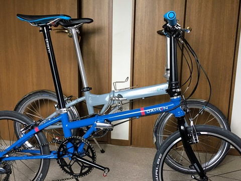 DAHON boardwalkカスタムとDAHON Vitesseカスタムを比較してみる