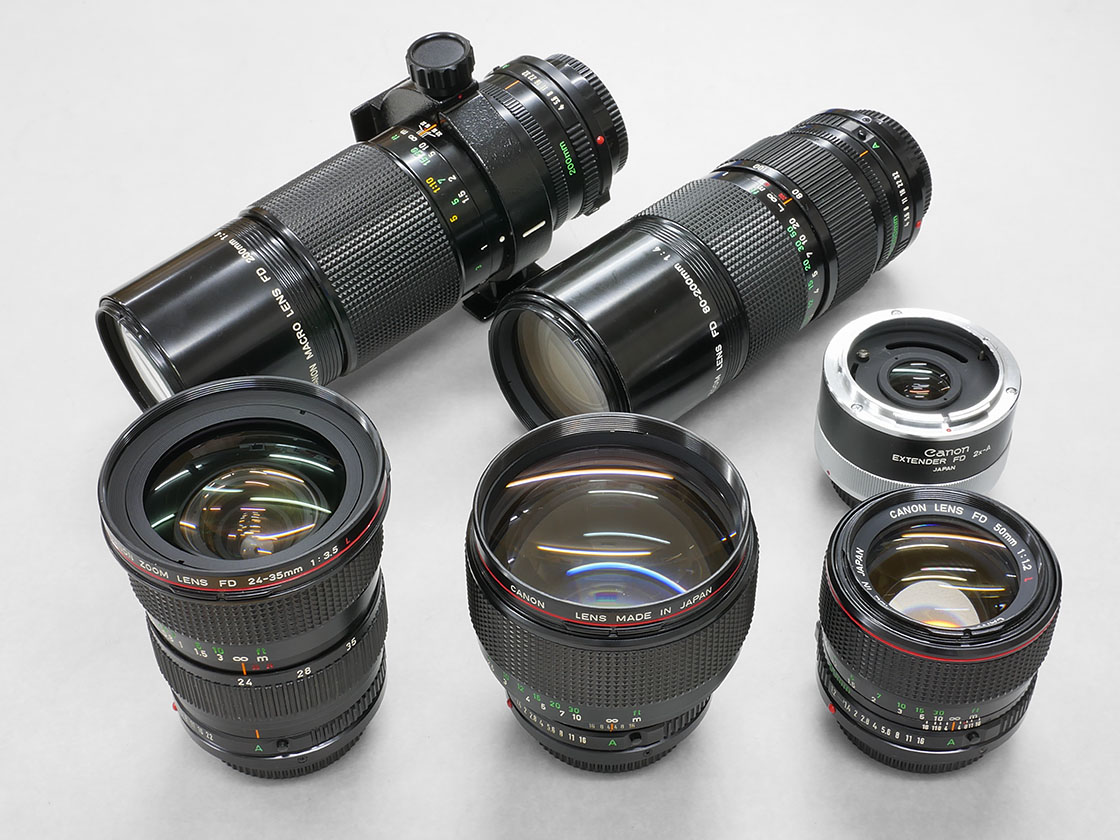 最近の入荷から（キヤノンFDレンズなど） - ユーシートレード店長日記