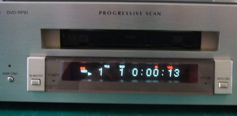 ﾊﾟﾅｿﾆｯｸ・DVD-RP91（DVDプレーヤー）修理記。 | たもつ ちゃんの