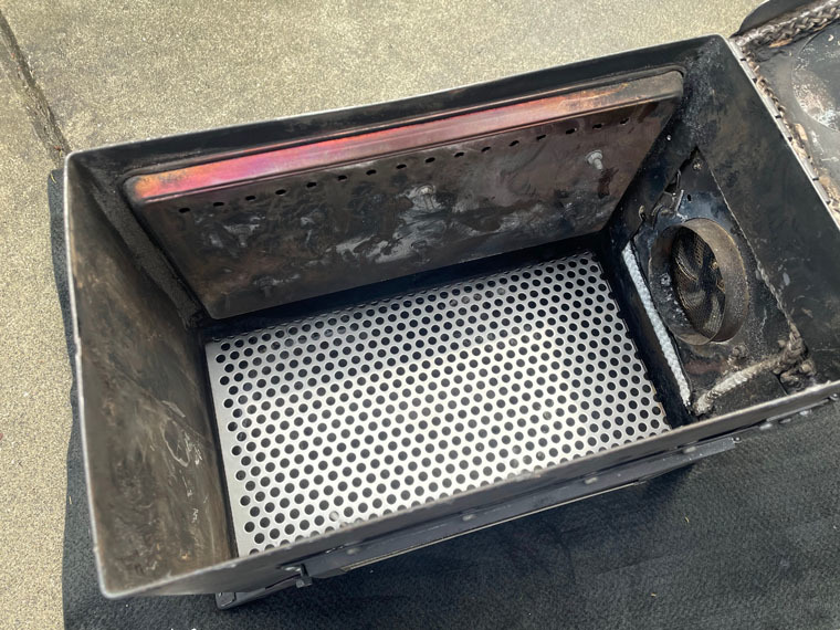 アンモ缶ストーブ作成 【ペレット運用 改良編】 | トランザルプで行く