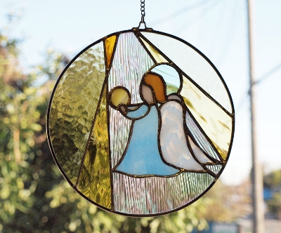 ステンドグラス デザイン クリスマス 天使 | 武蔵野工房ブログ